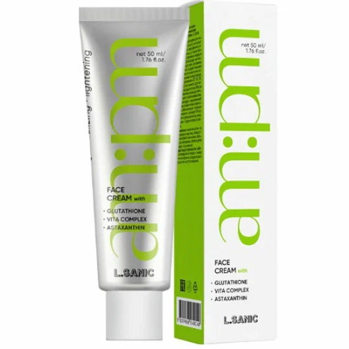 L.SANIC крем д/лица выравнивающий с витаминами и антиоксидантами 50мл